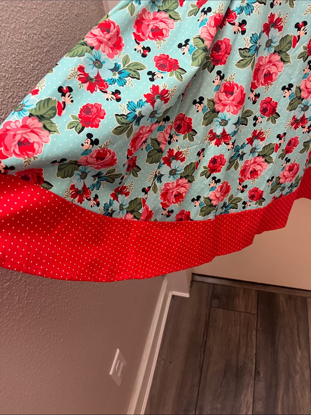 Disney Parks The Dress Shop Mickey and Minnie Mouse Floral Dress - Picture 4 of 13